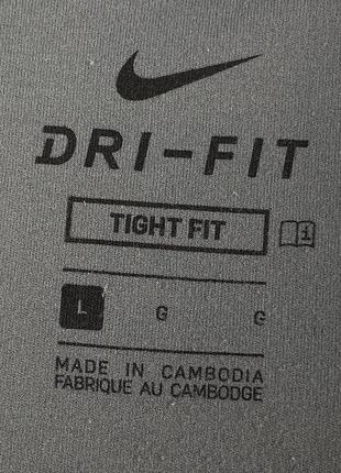 Тайтси nike infinalon cj8018-068 tight fit сірі оригінал спортивна білизна розмір l7 фото