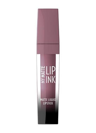 Жидкая помада golden rose my matte №07 liping мате липинг голден роуз