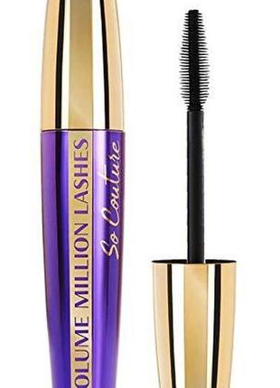 Тушь для ресниц loreal million lashes so couture объем лореаль кутюр