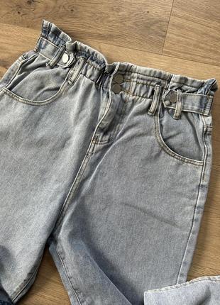 Джинсы с высокой талией, джинсы слоучи2 фото