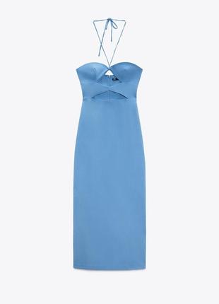 Крута міді сукня zara