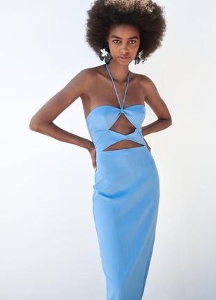 Крута міді сукня zara