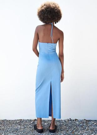 Крута міді сукня zara