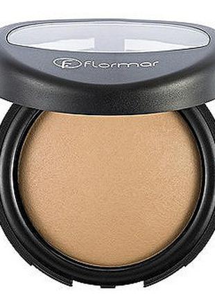 Пудра для лица flormar №20 terracotta baked флормар запечённая