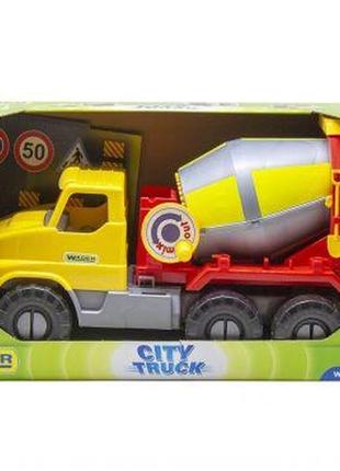 Вантажівка "city truck" бетонозмішувач у коробці