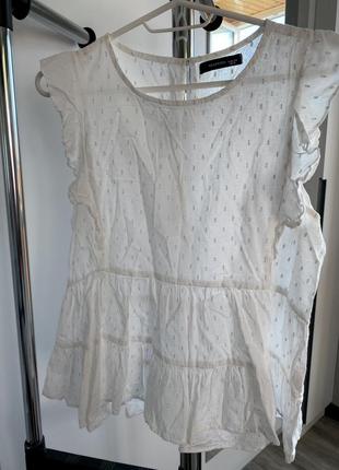 Блуза белая1 фото