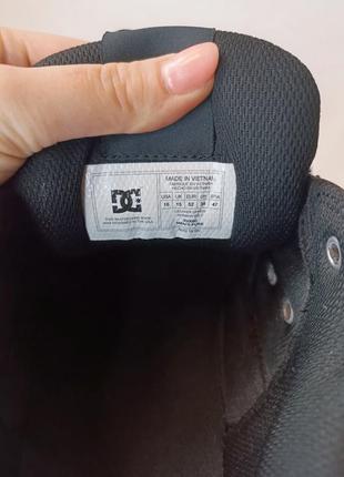 Мужские черные кроссовки кеды dc pure 51 размер8 фото