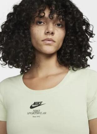 Укорочена футболка топ nike1 фото