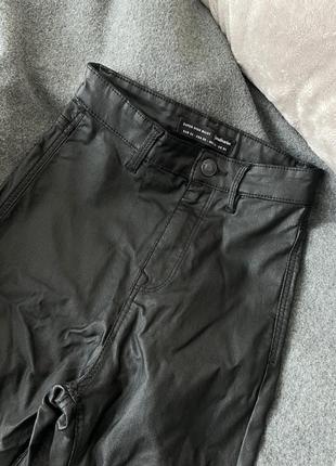 Кожаные скинни джинсы2 фото