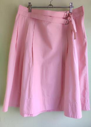 Оригинальная стильная юбка от бренда h&m розового цвета