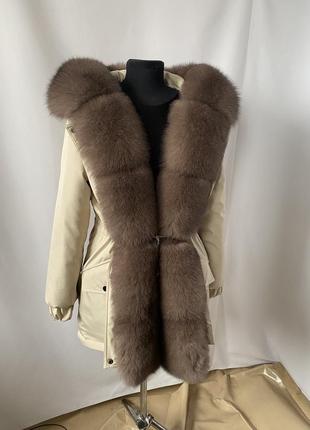 Парка жіноча з хутром