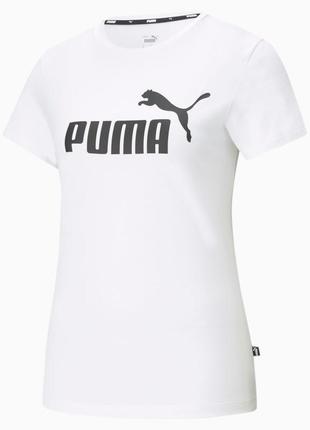 Футболка женская puma, белая, размер xl4 фото