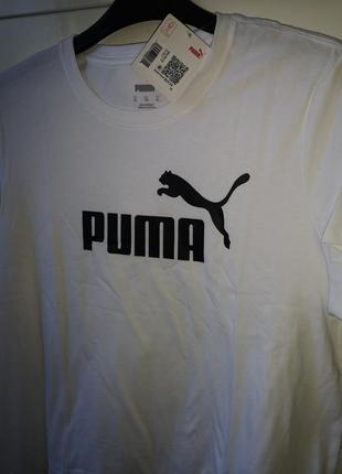 Футболка женская puma, белая, размер xl6 фото