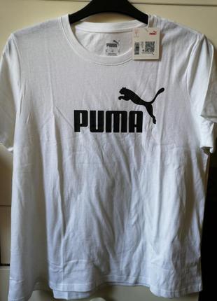 Футболка женская puma, белая, размер xl5 фото