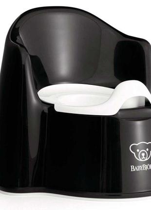 Горшок-кресло babybjorn potty chair black