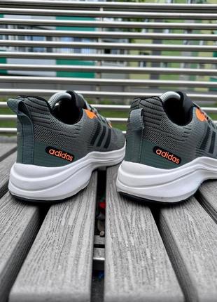Легкие мужские кроссовки цвета хаки в сетку adidas terrex 🆕 адидас5 фото