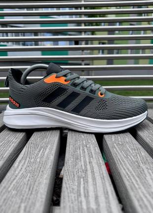 Легкие мужские кроссовки цвета хаки в сетку adidas terrex 🆕 адидас