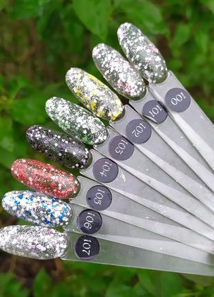 Гель мармелад гель лак kale beauty nails для ногте маникюра1 фото