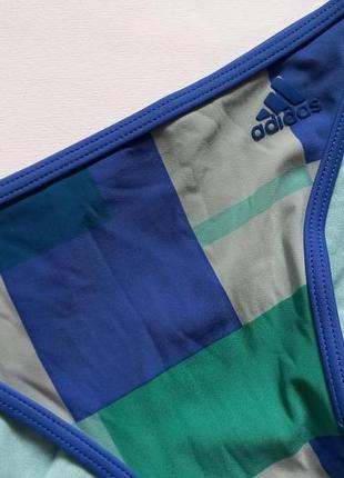 Adidas фірмові модні плавки від купальника на зав'язках, низ купальний анти хлор2 фото