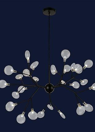 Люстра в стиле модерн 918lp262-27 bk+cl