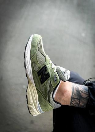 Кросівки new balance xjjjjound 990v3 green4 фото