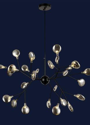 Люстра в стиле модерн 918lp262-27 bk+bk