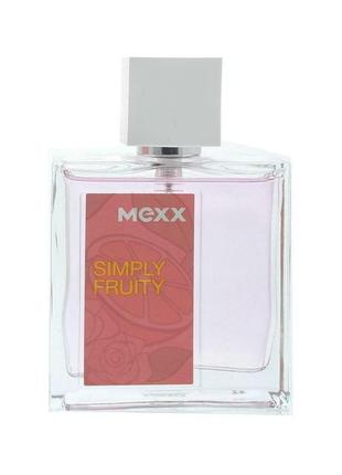 Mexx simply fruity 50 мл для женщин (оригинал)4 фото