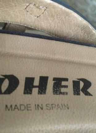 Шикарные босоножки известного испанского бренда soher2 фото