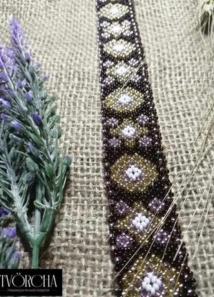 Чокер в украинском национальном стиле. ожерелье. гардан из бисера ручной работы
