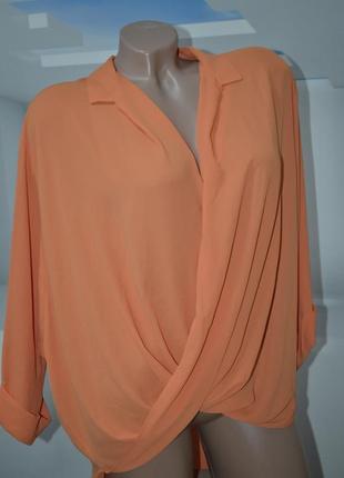 Супер стильный блузон оранжевого цвета