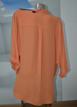 Супер стильный блузон оранжевого цвета4 фото