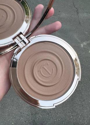 Кремовый бронзер бронзатор для лица charlotte tilbury beautiful skin sun-kissed glow cream bronzer7 фото