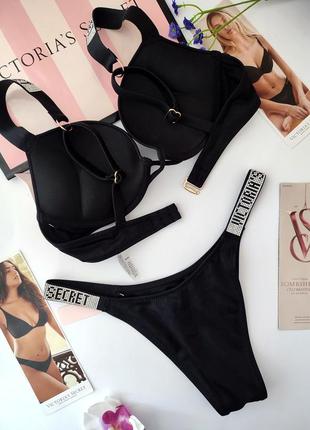 Купальник со стразами victoria's secret original xs s m l 34c 75c 32b 70b 75a 34a 34b 75b5 фото