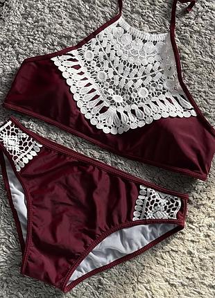 Новый,стильный,раздельный купальник