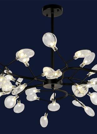 Люстра в стиле модерн 918lp447-45 bk+cl