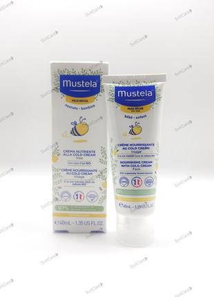 Mustela cold creme питательный крем для сухой кожи