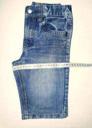 Детские джинсовые шорты на 6-7лет бриджи  на мальчика5 фото