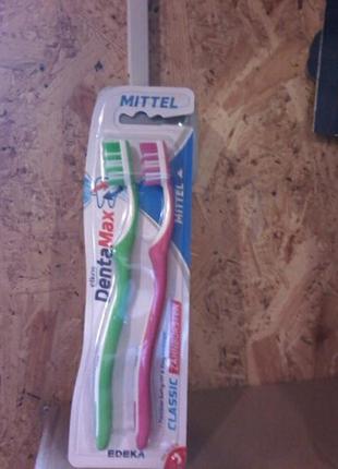 Зубна щітка elkos dental mitel елкос середня