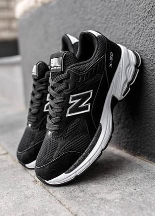 Демисезонное чёрное кроссовки new balance x-90 черные мужские кроссовки new balance x-90