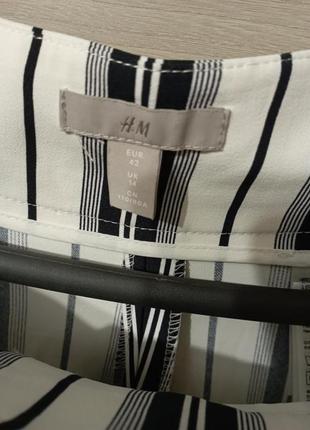 ❤️брюки палаццо на лето в клетку h&m3 фото