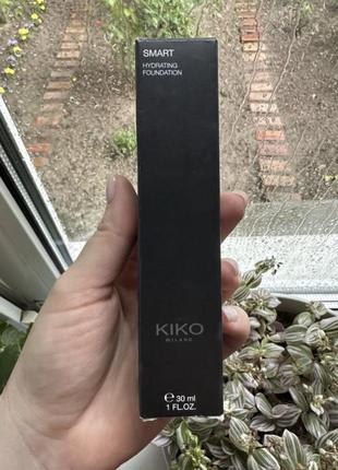 Тональная основа kiko milano smart hydrating foundation1 фото