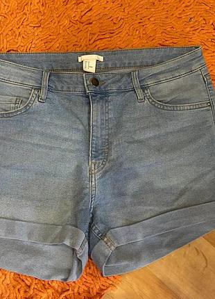 Женские джинсовые шорты h&m eur 422 фото