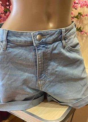 Женские джинсовые шорты h&m eur 42