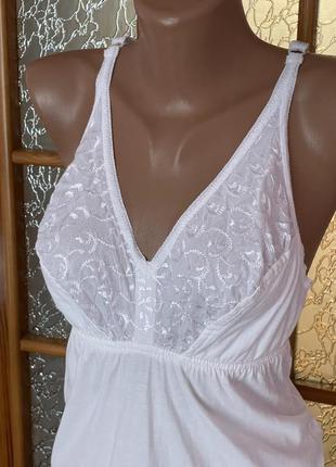 Ночная белая рубашка ночнушка женская белая рубашка для беременных ночнушка6 фото