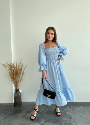 Неймовірна сукня 💙 2 кольори4 фото