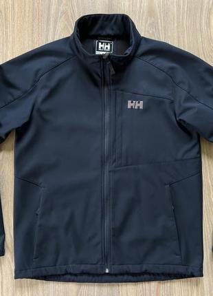 Чоловіча софтшел непромокальна куртка helly hansen2 фото