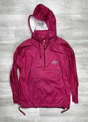 Loffler gore-tex ветровка куртка xl размер винтажная розовая оригинал