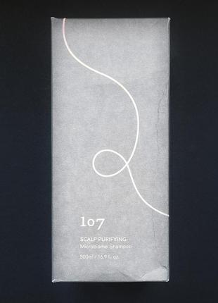 Оздоровлюючий детокс шампунь 107 scalp purifying microbiome shampoo (500 мл)