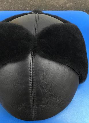 Кепка шапка мужская меховая из меха овчина новая2 фото