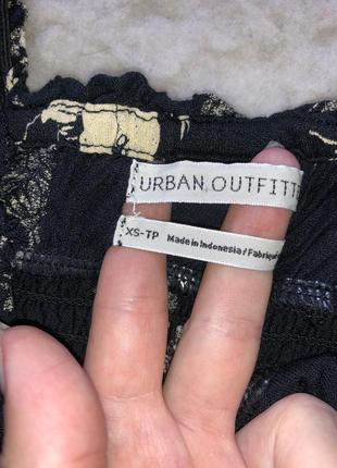 Urban outfitters оригинал топ цветочный короткий8 фото